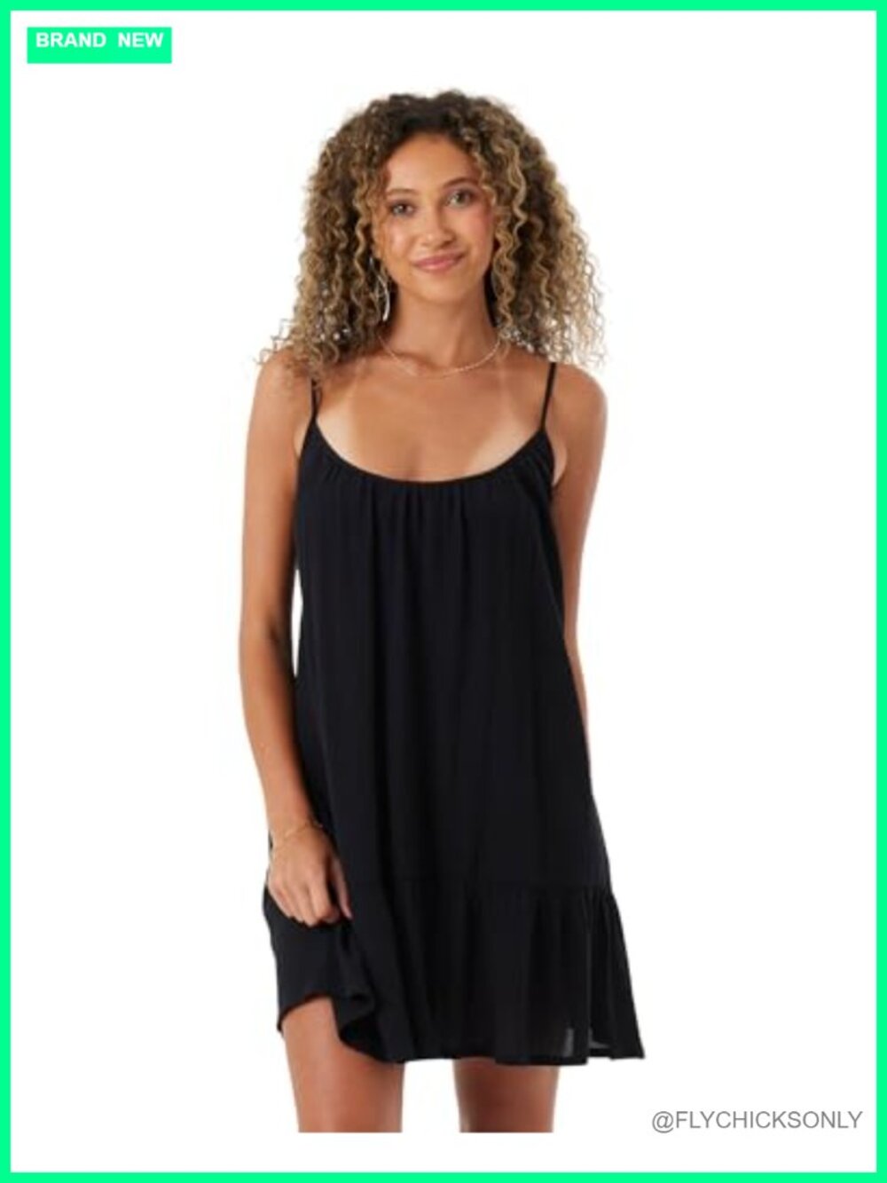 Roxy Juniors Stillwater Tank Woven Maxi Dress Beach Cover-Up
